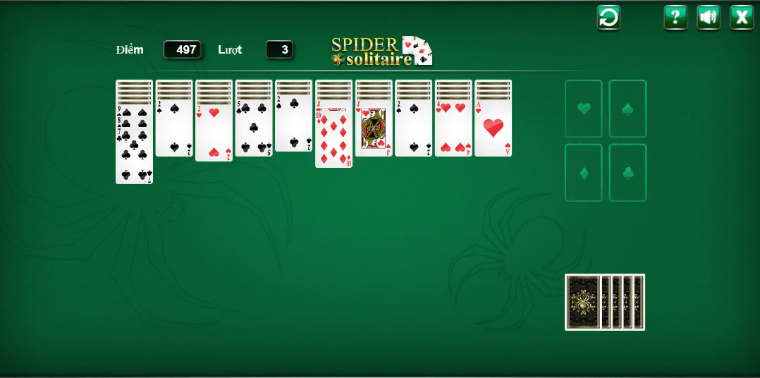 Spider Solitaire 3