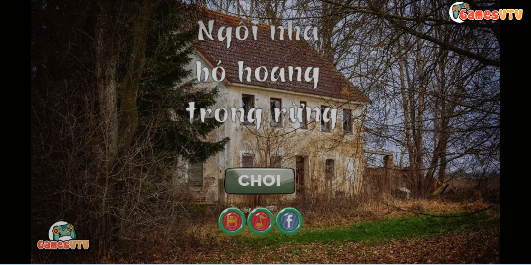Ngôi nhà bỏ hoang trong rừng