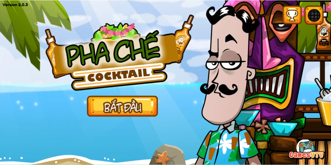 pha chế cocktail