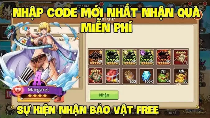 Code game Huyền Thoại Hải Tặc 2025 sử dụng được bao lâu?