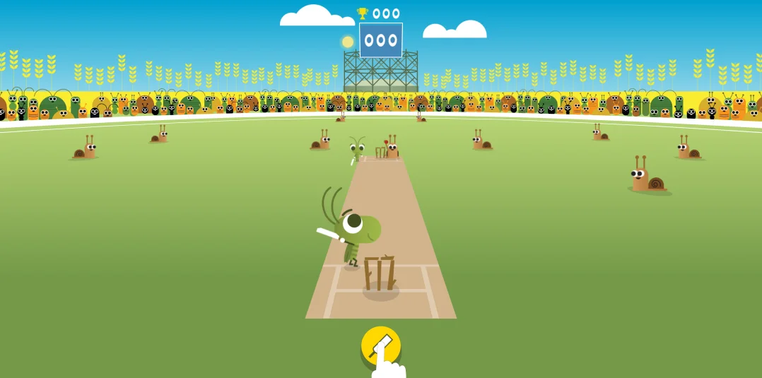 Doodle Cricket Google