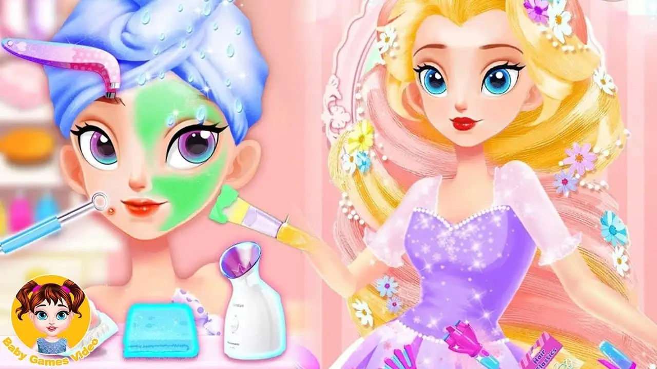 Game Hair Salon Princess Makeup
