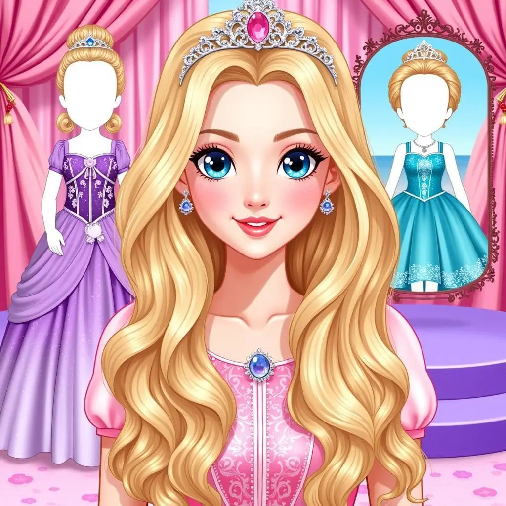 Game Trang Điểm Công Chúa