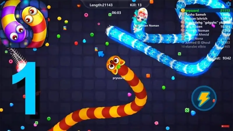 Snake Candy – Game rắn săn mồi kẹo ngọt