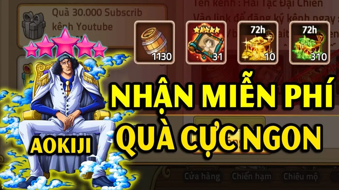 Giftcode Huyền Thoại Hải Tặc 08/2025 – Hướng dẫn nhận và sử dụng