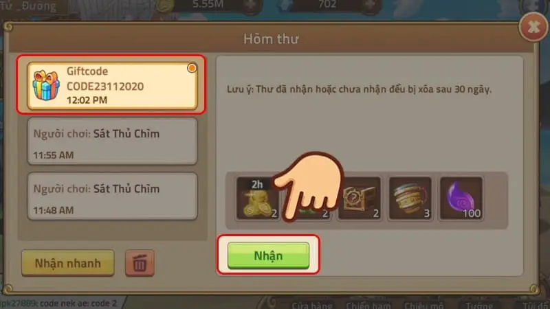 code Huyền Thoại Hải Tặc 5