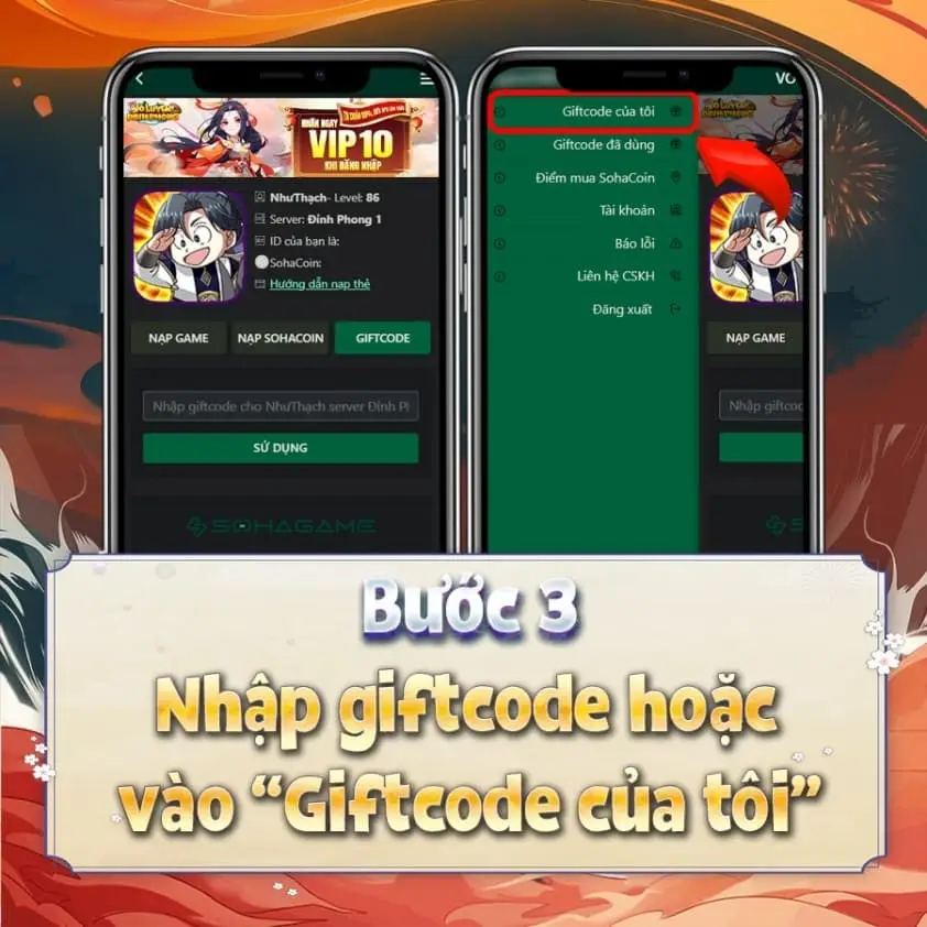 code Võ Luyện Đỉnh Phong 3