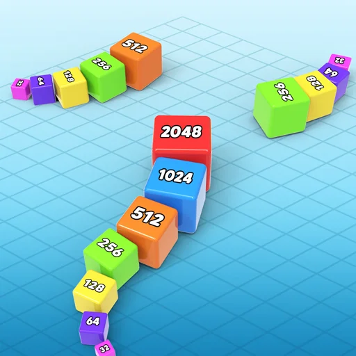 Rắn 2048.io